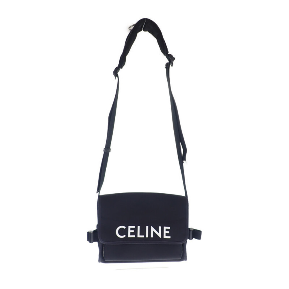 Celine Bag Small Black Trekking Messenger Shoulder
